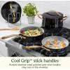 image:imageCuisinart Culinary Collection 10 piece Set 34CG10BKBlackGold