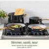 image:imageCuisinart Culinary Collection 10 piece Set 34CG10BKBlackGold
