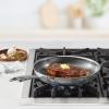 image:imageCuisinart FusionElite Nonstick TriPly Stainless Steel Skillet 10 Skillet Frying Pan with PURELYSEAR Ceramic Nonstick Technology Scratch Proof Cool Grip Handles Dishwasher Safe10inch Skillet