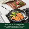 image:imageCuisinart FusionElite Nonstick TriPly Stainless Steel Skillet 10 Skillet Frying Pan with PURELYSEAR Ceramic Nonstick Technology Scratch Proof Cool Grip Handles Dishwasher Safe12inch Skillet