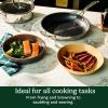 image:imageCuisinart FusionPlus Nonstick Stainless Steel Cookware 10Inch Skillet with PFASFree PURELYSEAR Ceramic Technology Scratch Proof Cool Grip Handles Dishwasher Safe FPS222410inch Skillet