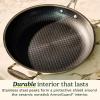 image:imageCuisinart FusionPlus Nonstick Stainless Steel Cookware 10Inch Skillet with PFASFree PURELYSEAR Ceramic Technology Scratch Proof Cool Grip Handles Dishwasher Safe FPS222410inch Skillet