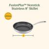 image:imageCuisinart FusionPlus Nonstick Stainless Steel Cookware 10Inch Skillet with PFASFree PURELYSEAR Ceramic Technology Scratch Proof Cool Grip Handles Dishwasher Safe FPS22248inch Skillet