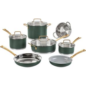 image:imageCuisinart 11Piece Stainless Steel Set Thyme MT89G11Green