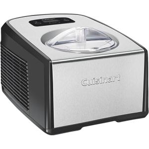 image:imageCuisinart 15Quart Ice Cream Maker and Gelato Machine Makes Frozen Yogurt and Sorbet Fully Automatic with CommercialQuality Compressor and 2 Churning Paddles ICE100 BlackStainless