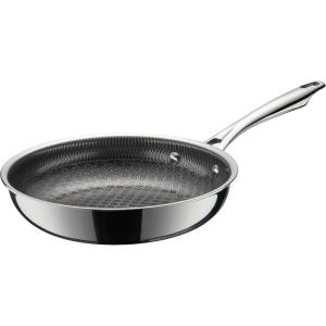 image:imageCuisinart FusionElite Nonstick TriPly Stainless Steel Skillet 10 Skillet Frying Pan with PURELYSEAR Ceramic Nonstick Technology Scratch Proof Cool Grip Handles Dishwasher Safe8inch Skillet