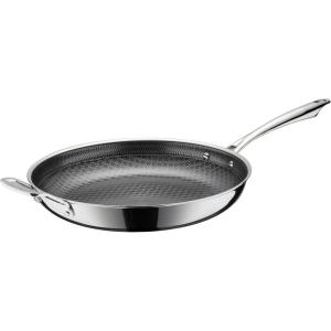 image:imageCuisinart FusionElite Nonstick TriPly Stainless Steel Skillet 10 Skillet Frying Pan with PURELYSEAR Ceramic Nonstick Technology Scratch Proof Cool Grip Handles Dishwasher Safe12inch Skillet