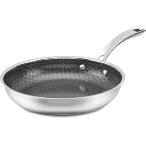 image:imageCuisinart FusionPlus Nonstick Stainless Steel Cookware 10Inch Skillet with PFASFree PURELYSEAR Ceramic Technology Scratch Proof Cool Grip Handles Dishwasher Safe FPS222410inch Skillet