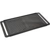image:imageCuisinart Reversible Cast Iron GrillGriddle Plate 1575 x 9 PreSeasoned Cooking Surface with Flat and Ribbed Sides Stovetop Griddle for Electric Ranges Use on Stove Campfire or Gas Grill