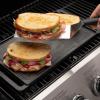 image:imageCuisinart Reversible Cast Iron GrillGriddle Plate 1575 x 9 PreSeasoned Cooking Surface with Flat and Ribbed Sides Stovetop Griddle for Electric Ranges Use on Stove Campfire or Gas Grill