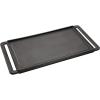 image:imageCuisinart Reversible Cast Iron GrillGriddle Plate 1575 x 9 PreSeasoned Cooking Surface with Flat and Ribbed Sides Stovetop Griddle for Electric Ranges Use on Stove Campfire or Gas Grill