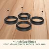 image:imageCuisinart 10 Piece Griddle Tool Set Stainless Steel Spatula Cast Iron Burger Press Squeeze Bottles Seasoning Shaker Silicone Egg Rings Grill Essentials Perfect for BBQ Tailgates Camping