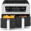 image:imageCuisinart Dual Basket Air Fryer 2425 QT Baskets Total 85 QT 4 Functions Air Fry Roast Bake and Keep Warm Features Sync Finish and Sync Settings Toss Reminder Auto Warm Mode and AutoPause85 Qt