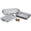 image:imageCuisinart SMB17BS Easy Grip Bakeware 17Inch Baking SheetCake Pan