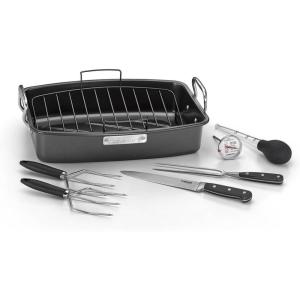 image:imageCuisinart ASR1713V Ovenware Classic Collection 17by13Inch Roaster with Removable RackBlack