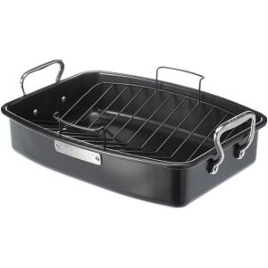 image:imageCuisinart ASR1713V Ovenware Classic Collection 17by13Inch Roaster with Removable RackSilver