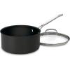 image:imageCuisinart 619420 Chefs Classic 4Quart NonstickHardAnodized Saucepan wCoverSaucepan wCover