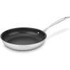 image:imageCuisinart 72230HNS Chefs Classic Stainless Nonstick 12Inch Open Skillet with Helper HandleStainless Steel