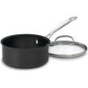 image:imageCuisinart 619420 Chefs Classic 4Quart NonstickHardAnodized Saucepan wCoverNonStick Hard Anodized
