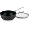 image:imageCuisinart 63524 Chefs Classic Nonstick HardAnodized 3Quart Chefs Pan with Cover