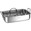 image:imageCuisinart 711715NSR 15 Stainless Steel Roaster wNonStick Rack ChefsClassicStainlessCookwareCollection Inch