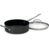 image:imageCuisinart Chefs Classic Nonstick Hard Anodized 55 Quart Saut Pan with Helper Handle amp Cover 633C30H