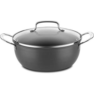 image:imageCuisinart 65026CP Chefs Classic 5Quart Chili Pot with Cover NonstickHardAnodized Black