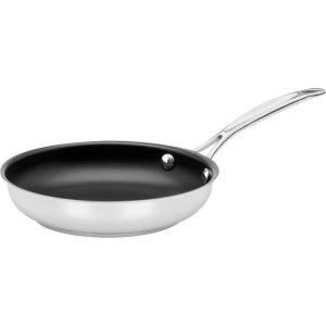 image:imageCuisinart Chefs Classic 8 Stainless Steel Nonstick Skillet engineered with PURELYCERAMIC 722C20NS