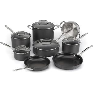 image:imageCuisinart Chefs Classic Nonstick Hard Anodized Cookware 13 Piece Set