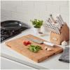 image:imageCuisinart 17 Reversible End Grain Bamboo Cutting Board Embedded Handles