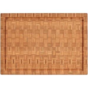 image:imageCuisinart 17 Reversible End Grain Bamboo Cutting Board Embedded Handles