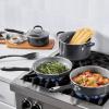 image:imageCuisinart 11Pc Advantage Ceramic Nonstick Set 55C11BK