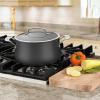 image:imageCuisinart Contour 5Quart PURELYCERAMIC Nonstick PFAS Free HardAnodized Dutch Oven with Cover 6445C22
