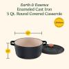 image:imageCuisinart Earth amp Essence 5 Qt Casserole with Cover  Rosemary amp Thyme CI65025RTMWBlack