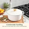 image:imageCuisinart Earth amp Essence 5 Qt Casserole with Cover  Rosemary amp Thyme CI65025RTMWWhite