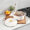 image:imageCuisinart Earth amp Essence 5 Qt Casserole with Cover  Rosemary amp Thyme CI65025RTMWWhite