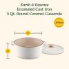 image:imageCuisinart Earth amp Essence 5 Qt Casserole with Cover  Rosemary amp Thyme CI65025RTMWWhite