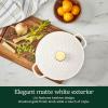 image:imageCuisinart Earth amp Essence 5 Qt Casserole with Cover  Rosemary amp Thyme CI65025RTMWWhite