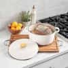 image:imageCuisinart Earth amp Essence 5 Qt Casserole with Cover  Rosemary amp Thyme CI65025RTMWWhite