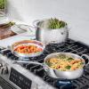 image:imageCuisinart PureClad PureClad TriplePly 12 Stainless Steel Skillet with Helper Handle and Cover PCT2230HC12Piece Set