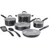 image:imageCuisinart 11Pc Advantage Ceramic Nonstick Set 55C11BK