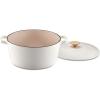 image:imageCuisinart Earth amp Essence 5 Qt Casserole with Cover  Rosemary amp Thyme CI65025RTMWWhite