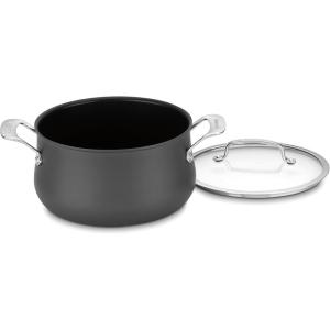 image:imageCuisinart Contour 5Quart PURELYCERAMIC Nonstick PFAS Free HardAnodized Dutch Oven with Cover 6445C22