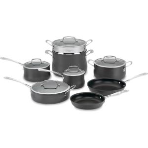 image:imageCuisinart Contour Hard Anodized Cookware 13 Piece Set