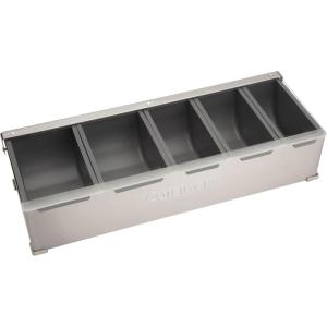 image:imageCuisinart Condiment amp Topping Station 5 Dishwasher Safe Containers for Toppings amp Condiments Versatile Fresh Food Prep Station with Clear Lid Perfect for BBQs Burgers Tacos Pizza amp OmeletsSmall
