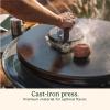 image:imageCuisinart 6 Stainless Steel Smashed Burger Press Juicy and Crispy Burgers for BBQs CookoutsSmashed Burger Kit  Cast Iron