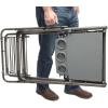 image:imageCuisinart Take Along Grill Stand Lightweight Portable Folding Table with Side Tables Cup Holders Tool Hooks and Storage Shelf Collapsible Table No Assembly Required for BBQs and Camping