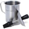 image:imageCuisinart Sauce Pot and Basting Brush Set 16 oz Stainless Steel Grill Accessory with Silicone Basting Brush for Cooking amp BBQ Easy to Clean BBQ Accessories for Smoking and GrillingSauce Pot and Basting Brush Set