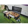 image:imageCuisinart Prep N Go Folding Gas Grill Portable StandUp Propane Grill with Compact Fold and Storage Tote Wheels and Side Table 18000 BTUs for Camping Tailgating Outdoor Cooking
