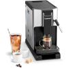 image:imageCuisinart Espresso Bar Fully Automatic Espresso Machine Makes Hot or Cold CafeQuality Cappuccino Lattes Americanos and Cold Extracted Espresso SteamFrothing Wand for MilkBased Drinks EM550